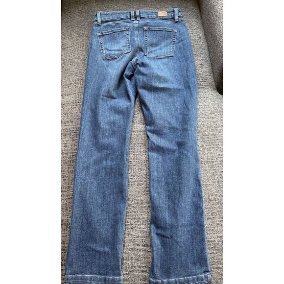 L.L. Bean Womens Straight Leg Favorite Fit JeanFlex Denim Jeans Size 6 Reg - Picture 8 of 10